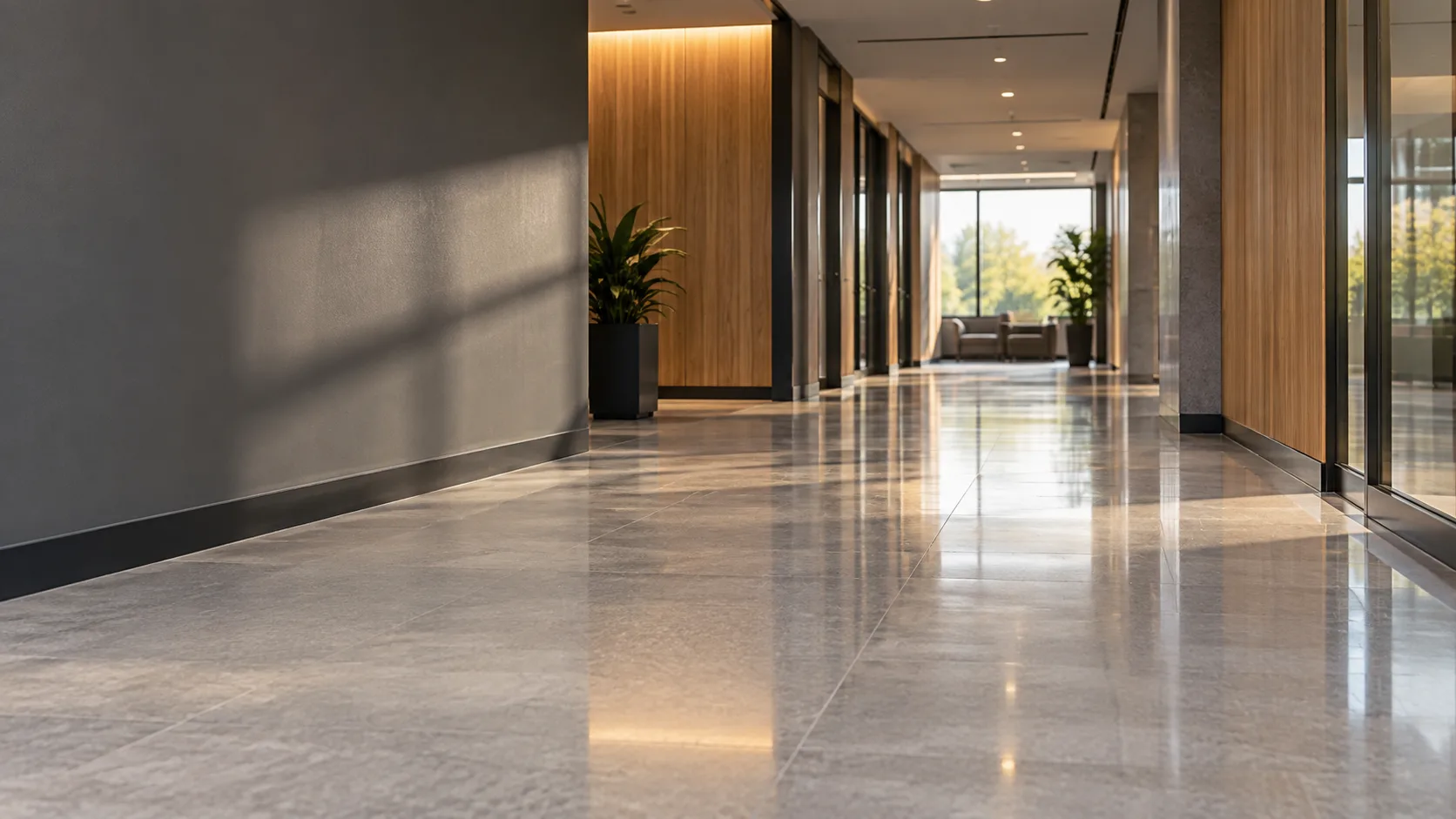Commercial Floor Stripping and Waxing